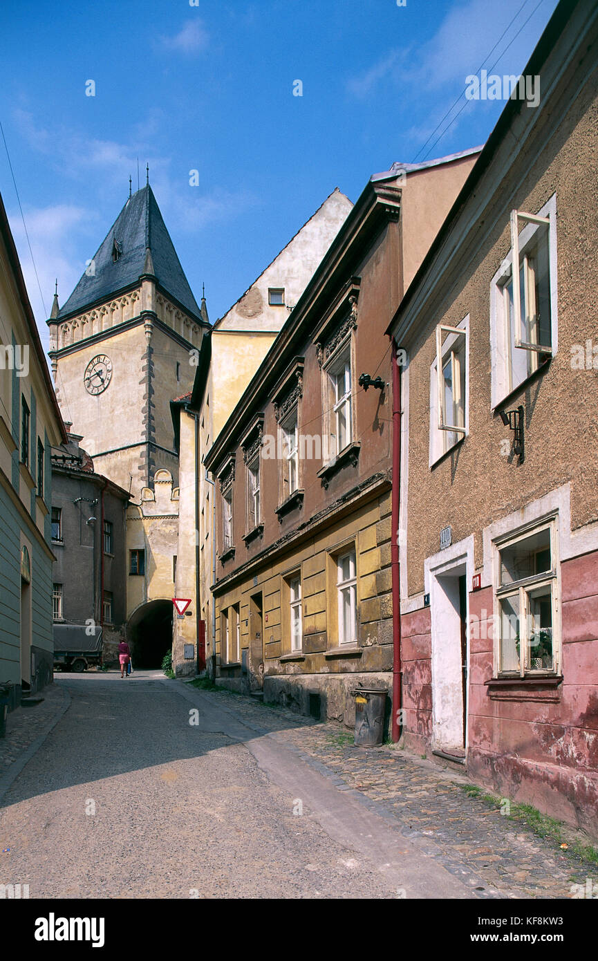 Cz Bohemia Tabor Stock Photo