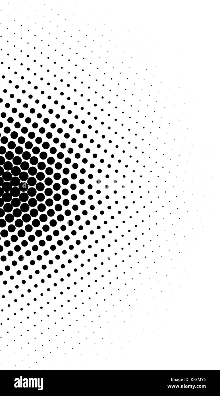 Vector abstract dotted halftone template background. Pop art dotted ...