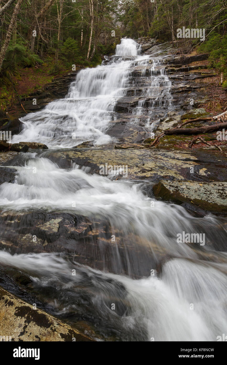 Beaver Brook Cascades on Beaver Brook in Kinsman Notch of the New