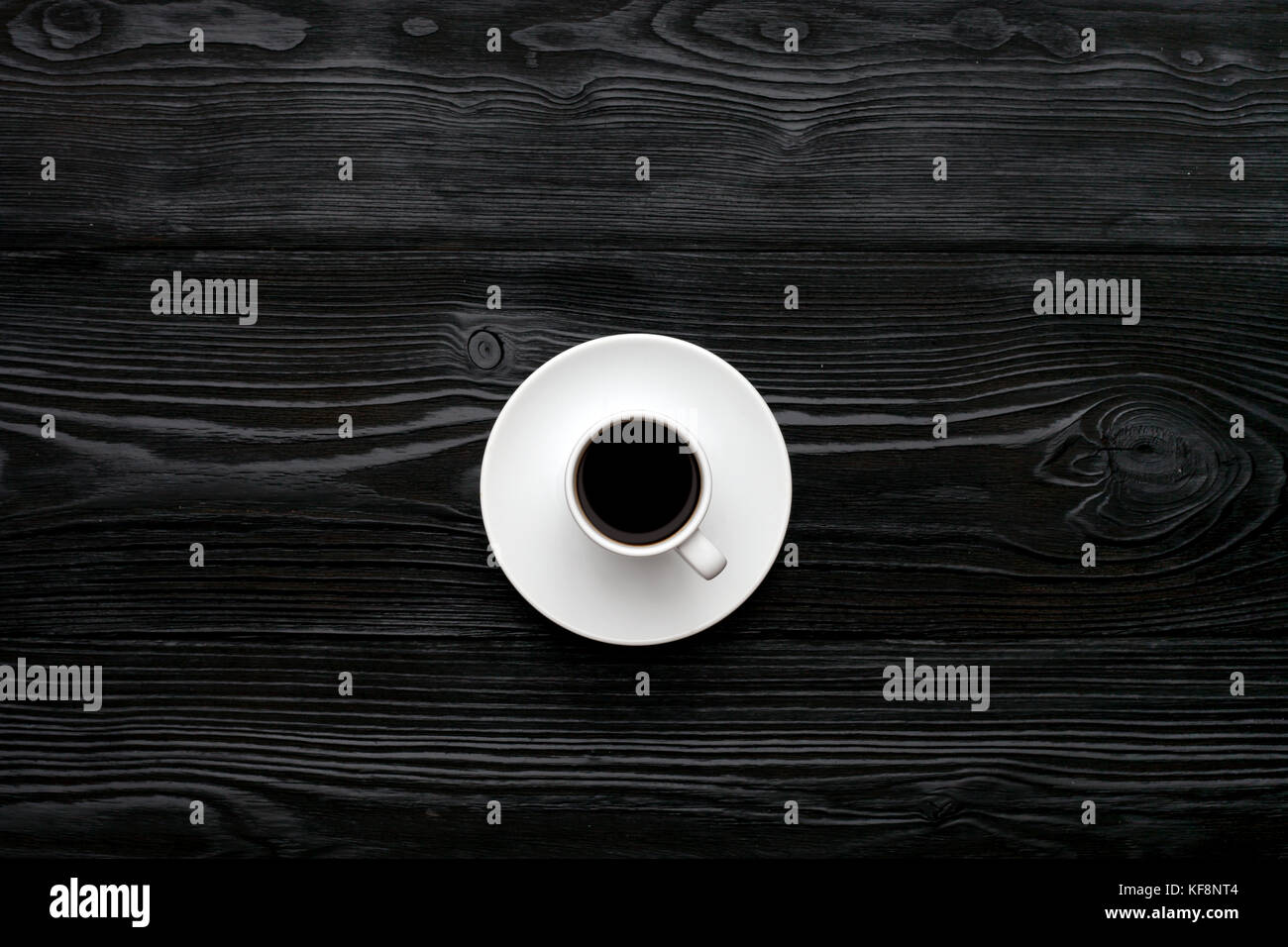 cup of black coffee Stock Photo