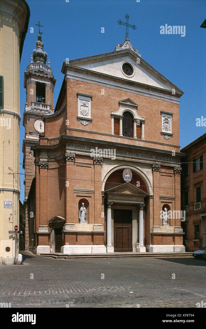 Brands, Jesi (An). The Duomo San Septimus Stock Photo Alamy