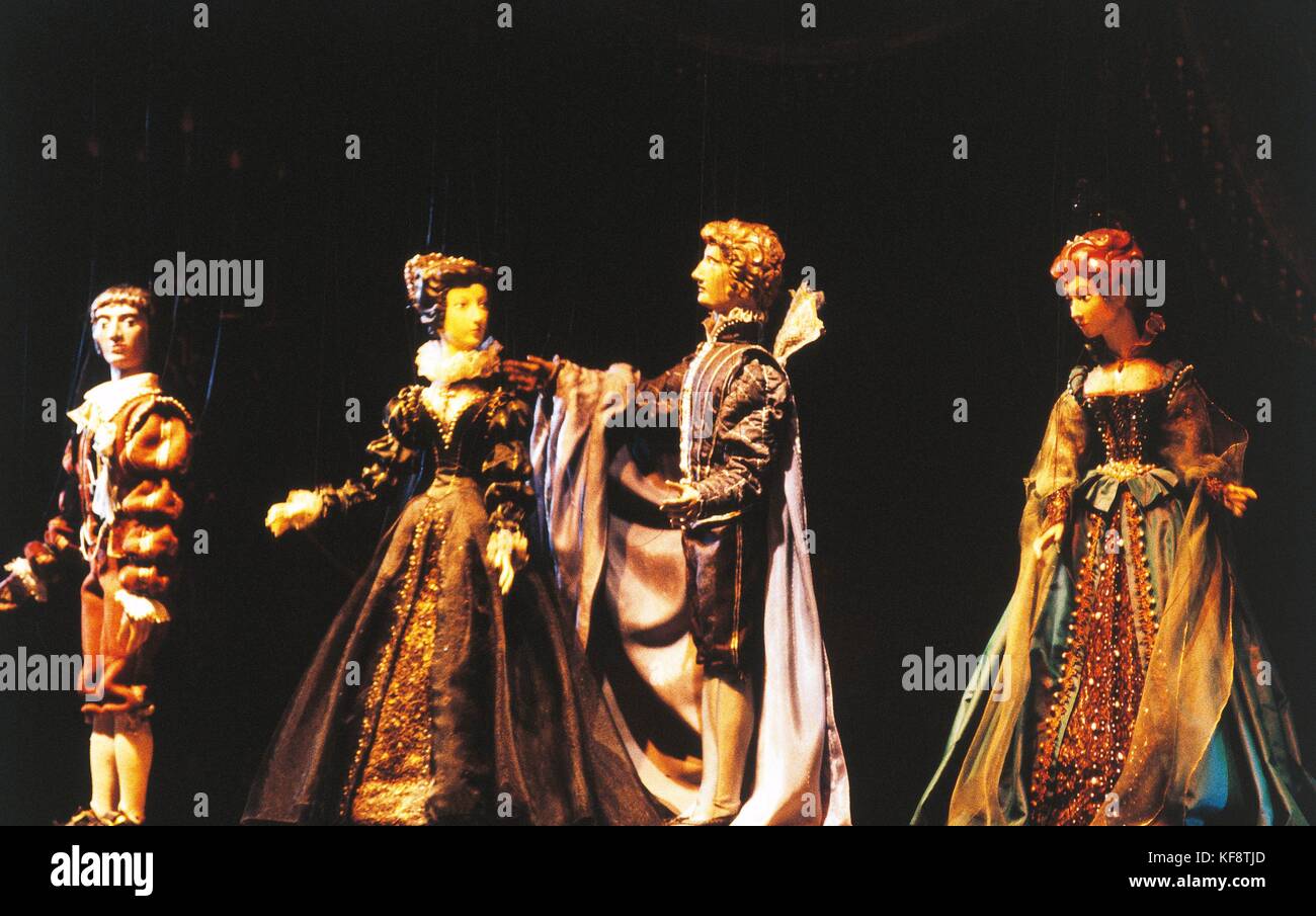 Austria, Salzburg. Puppet Theatre. Don Juan Stock Photo Alamy
