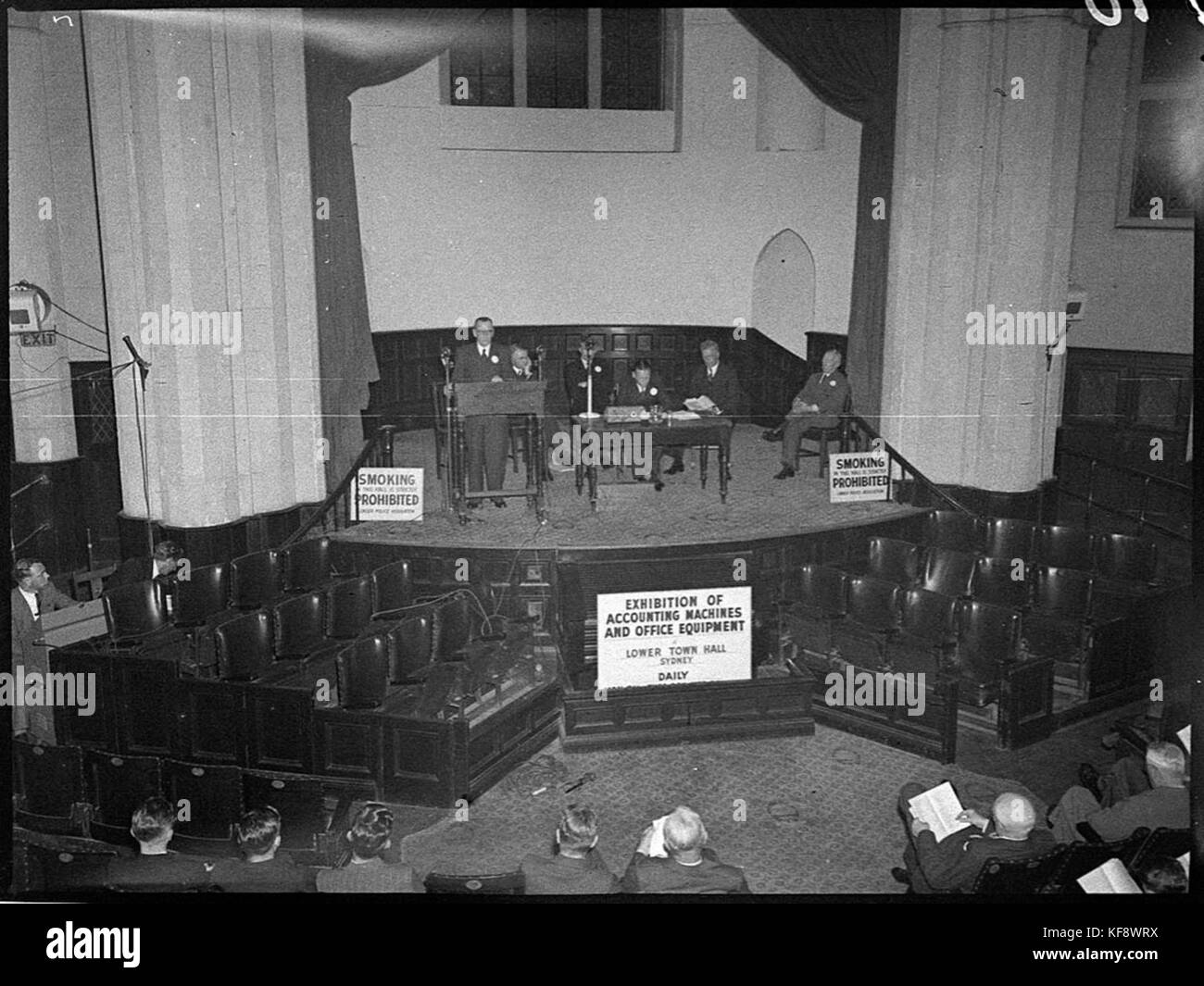 27830 Congress of accountants meeting Assembly Hall Stock Photo Alamy