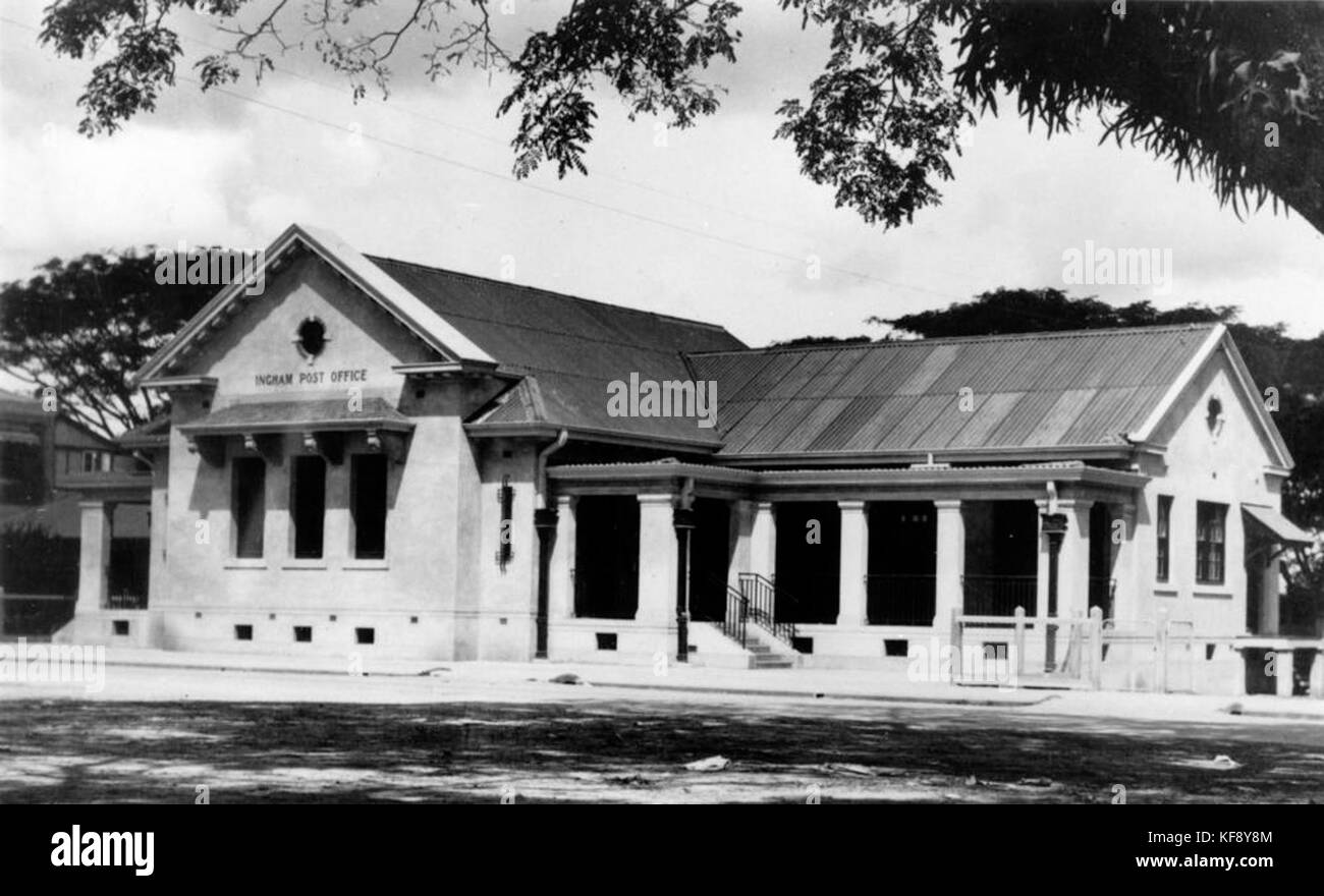 1 111764 Ingham Post Office, Queensland, ca. 1935 Stock Photo Alamy
