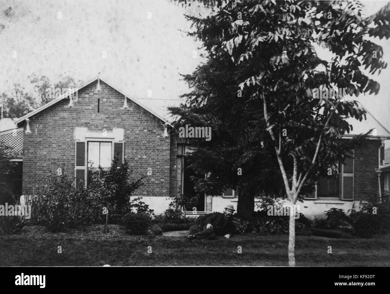 1 115260 Baroona and gardens, Paddington, Brisbane, 1886 Stock Photo ...