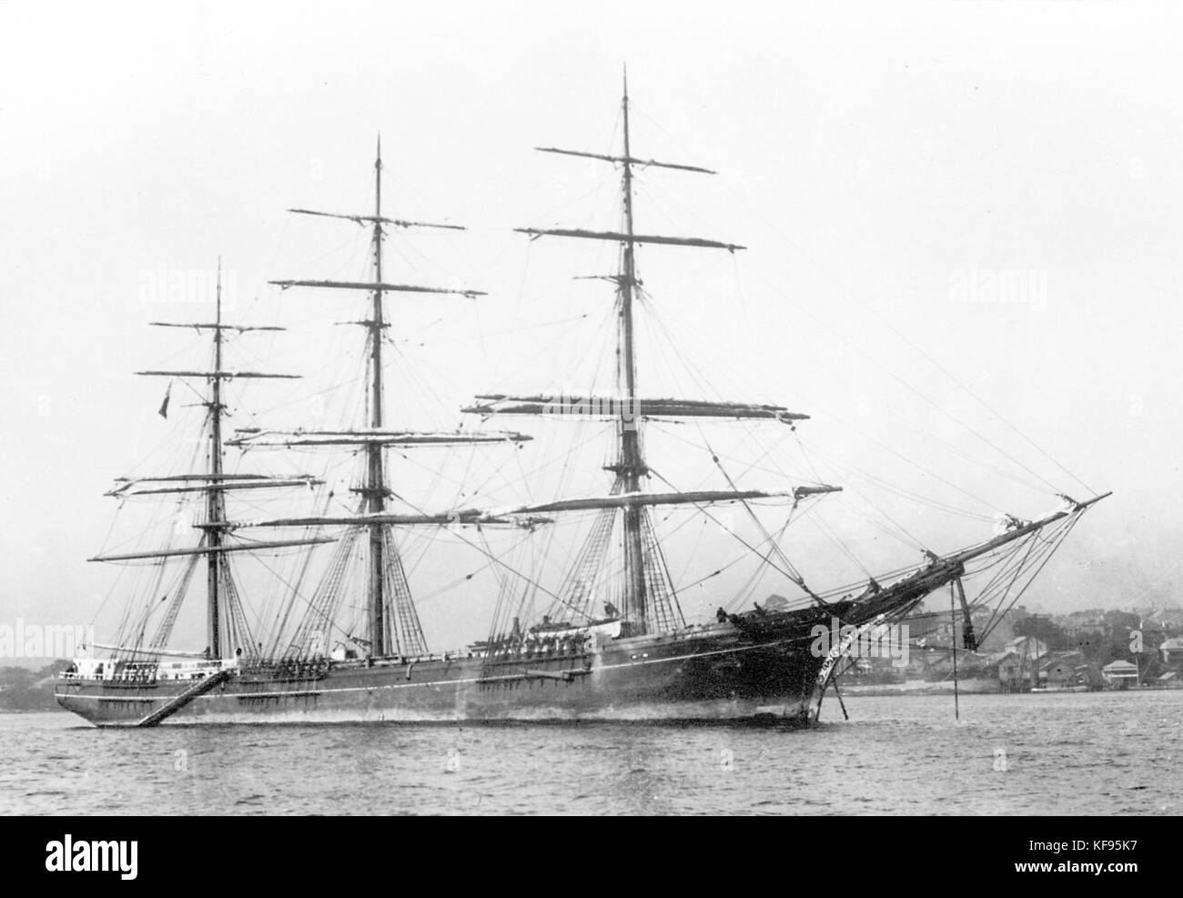 A.J. Fuller (ship, 1881) SLV H99.220 2560 Stock Photo Alamy