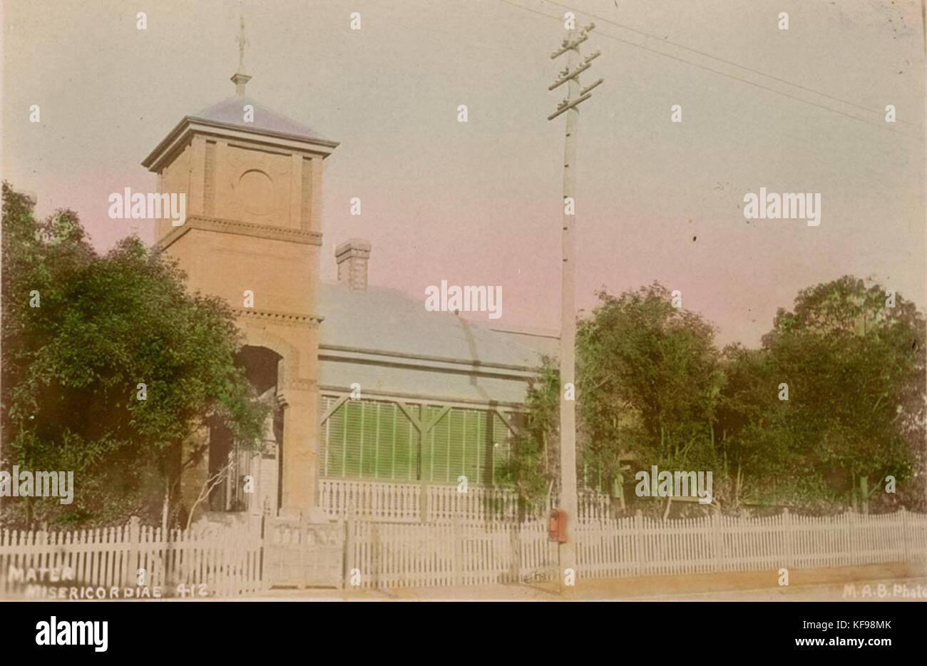 72133 Mater Misericordiae Hospital Crows Nest Stock Photo - Alamy