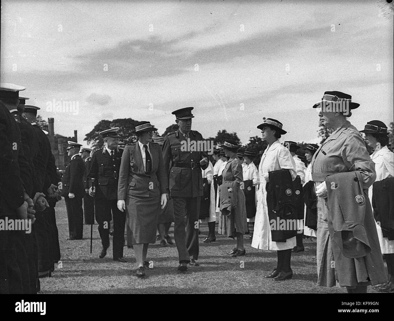 29602 St Johns Ambulance parade Stock Photo