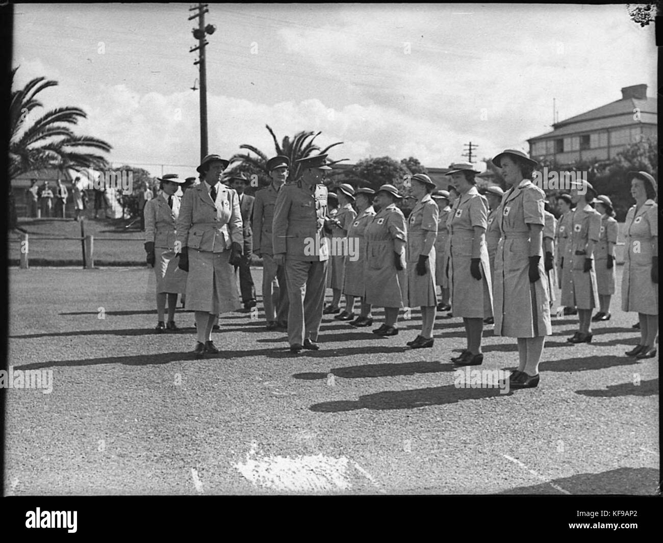 British army barracks parade Black and White Stock Photos & Images - Alamy