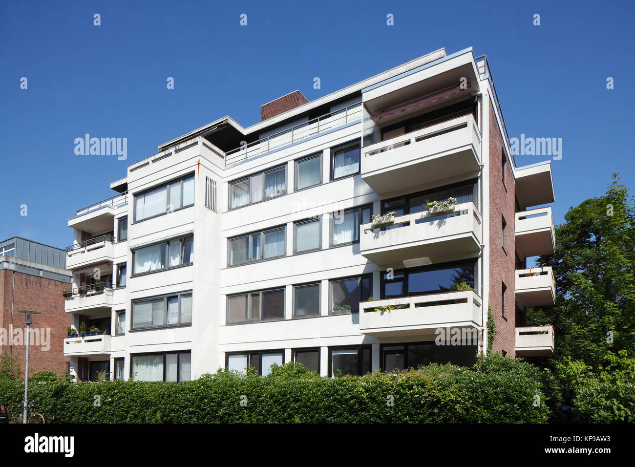 modern Residential building Stock Photo - Alamy