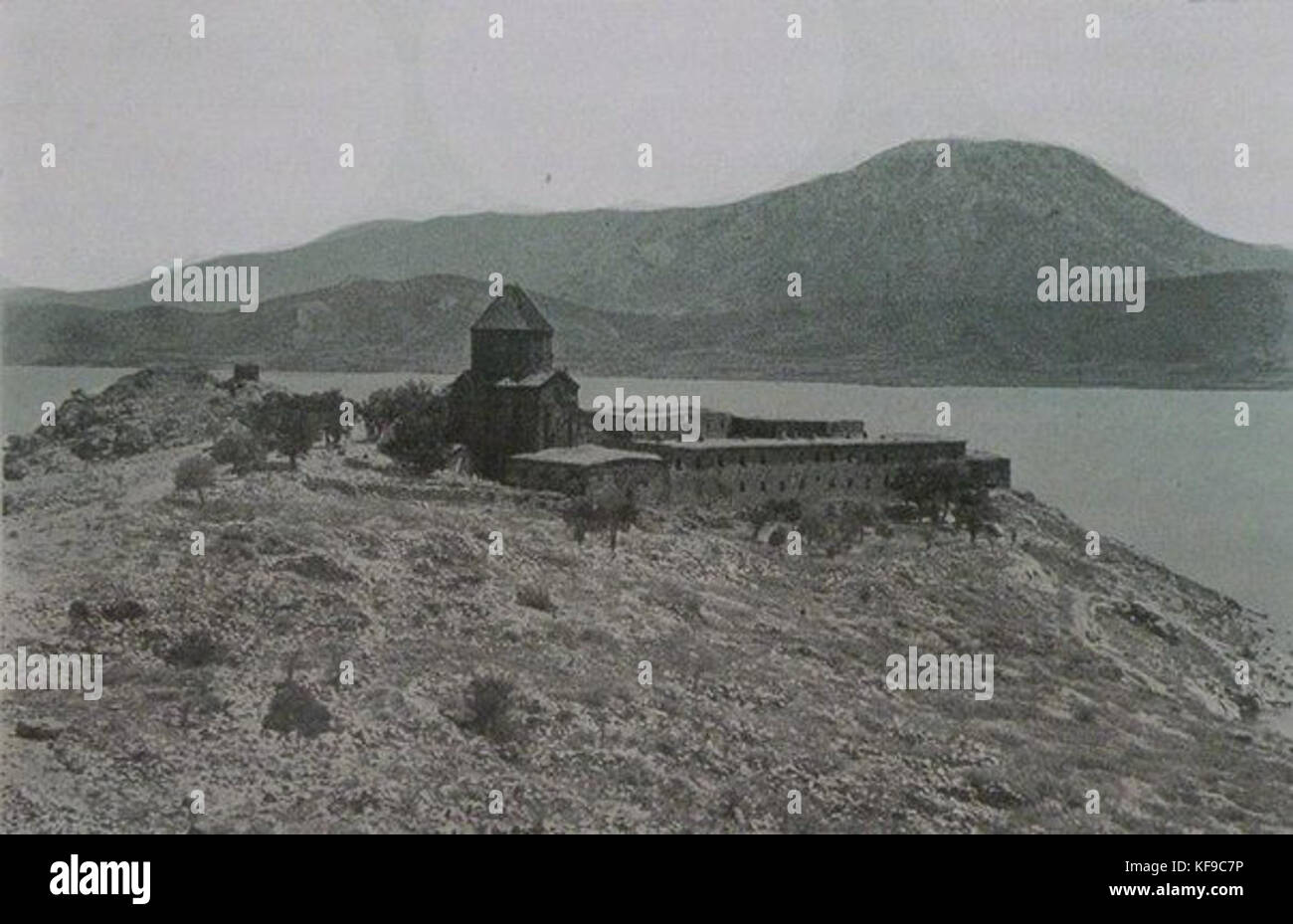 Akhtamar Island Cathedral 1913 Stock Photo - Alamy