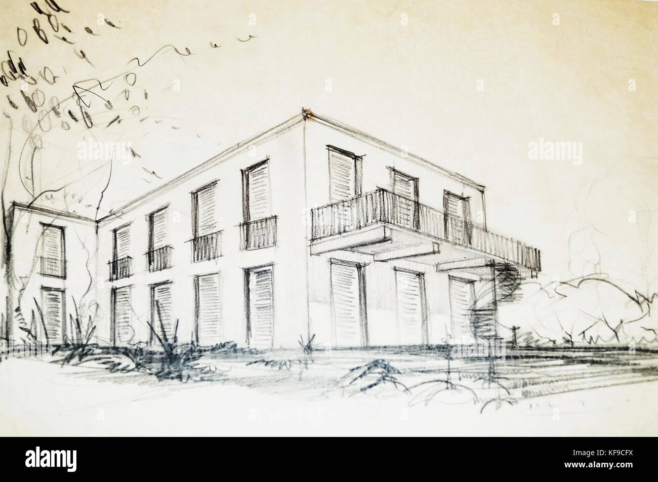 McGrath House, 1969 Stock Photo Alamy