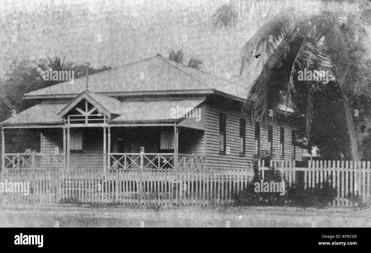 Cardwell Shire Council Chambers, Cardwell, 1911 Stock Photo Alamy