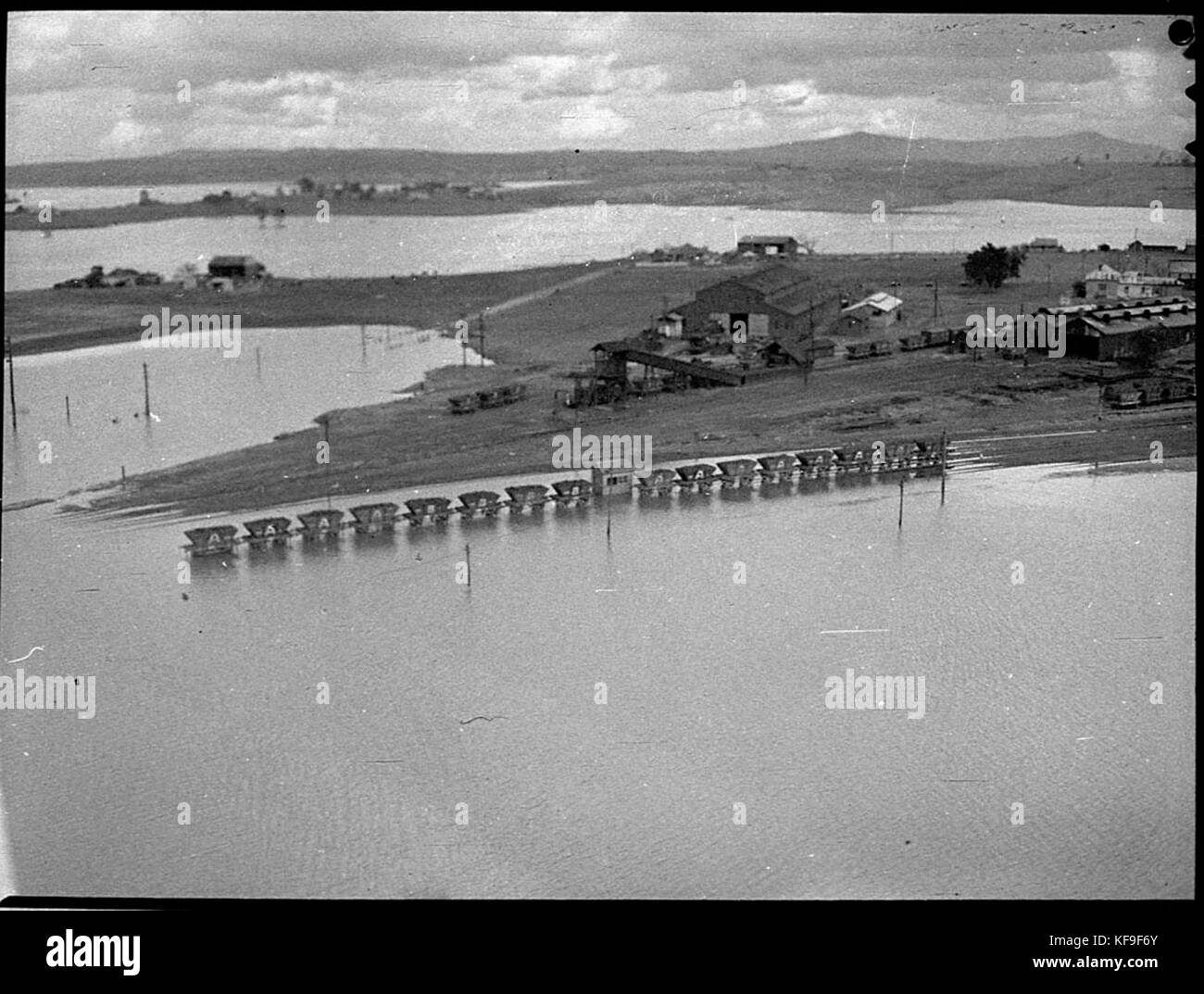 31299 Maitland flood damage Stock Photo Alamy