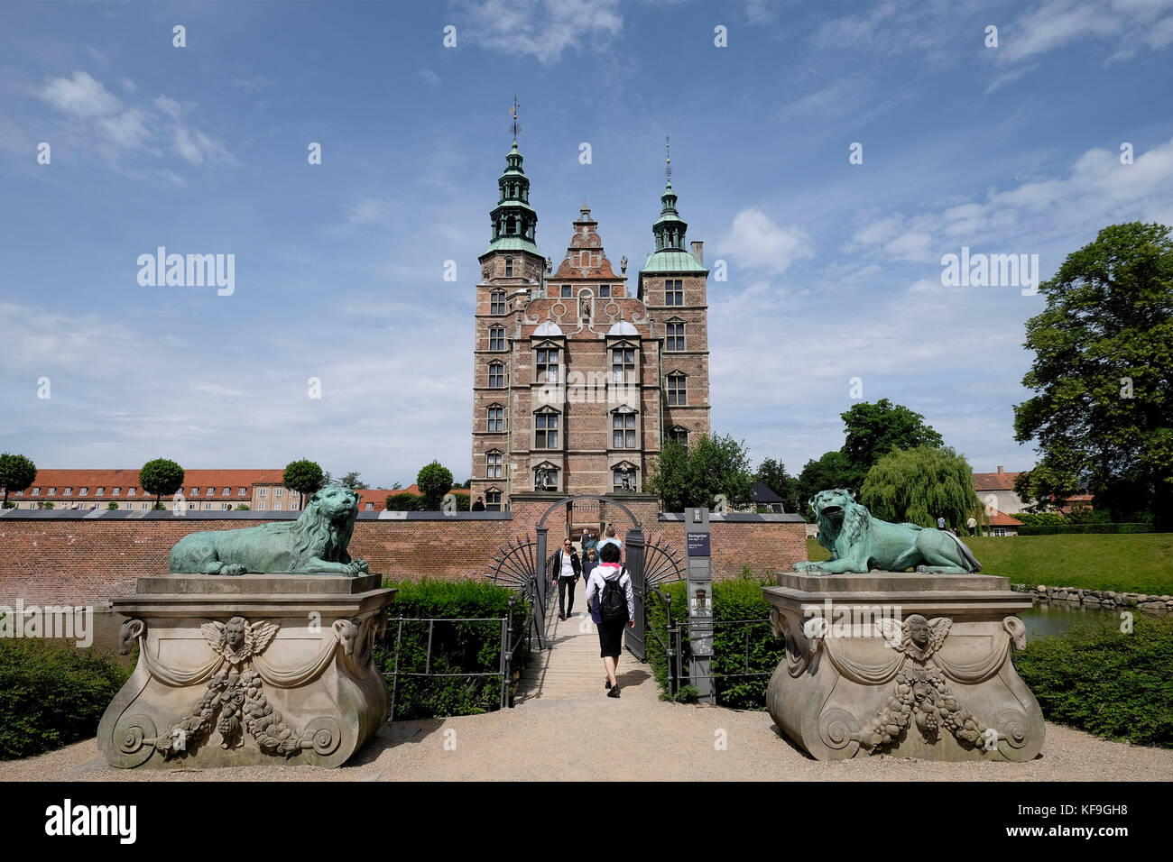Denmark, Copenhagen, Rosenborg Palace Stock Photo