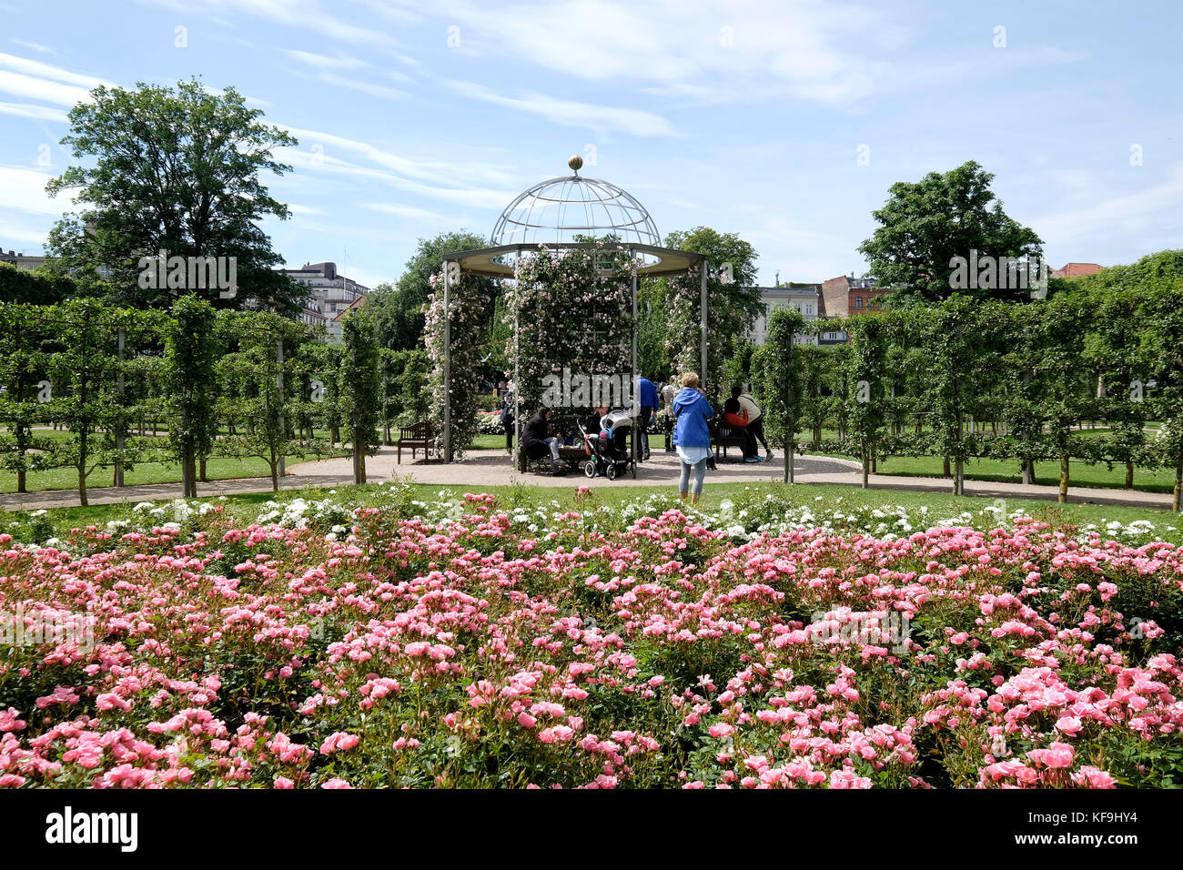 Denmark, Copenhagen, Rosenborg Palace Stock Photo