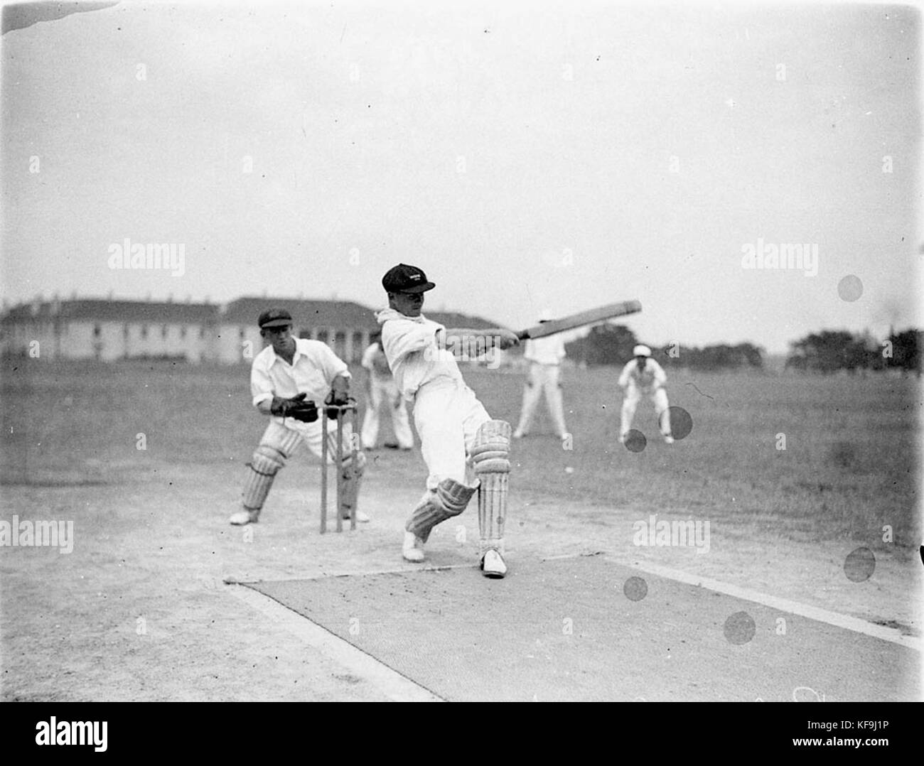 6720 Police cricket match at Moore Park Stock Photo