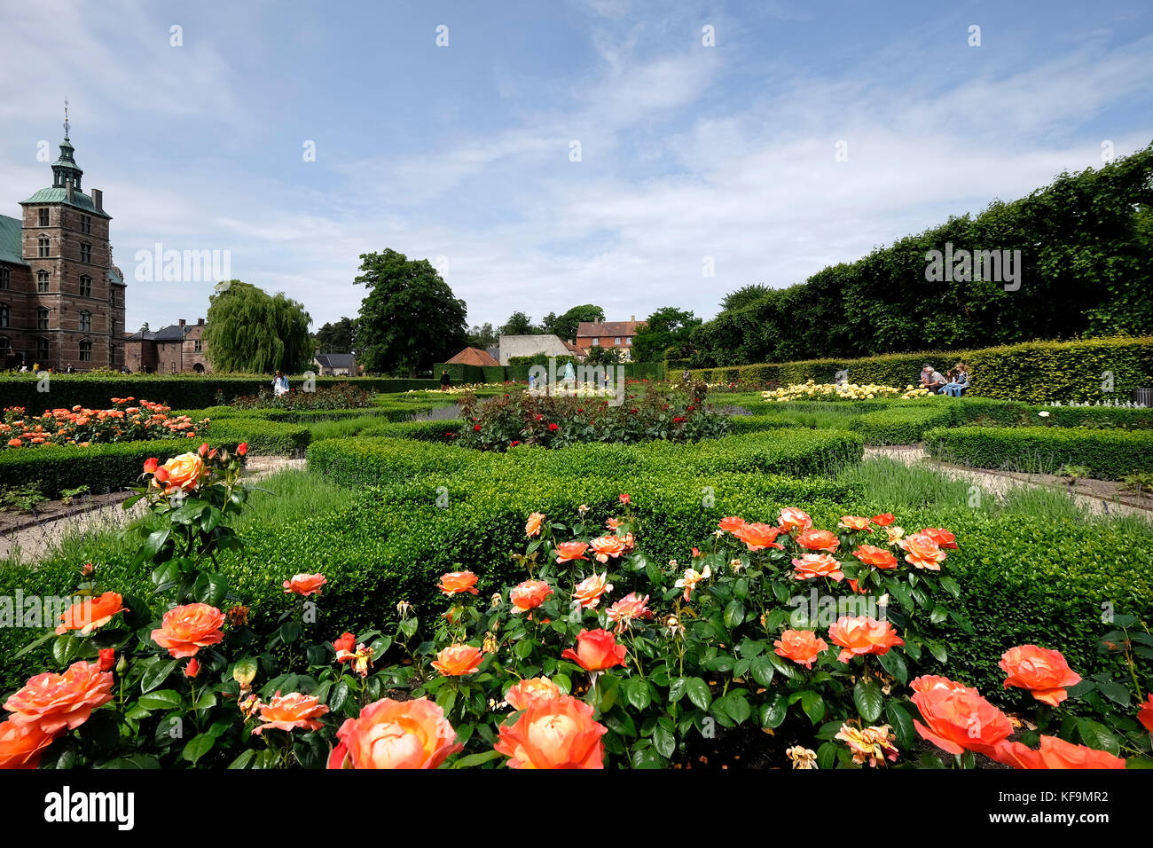 Denmark, Copenhagen, Rosenborg Palace Stock Photo
