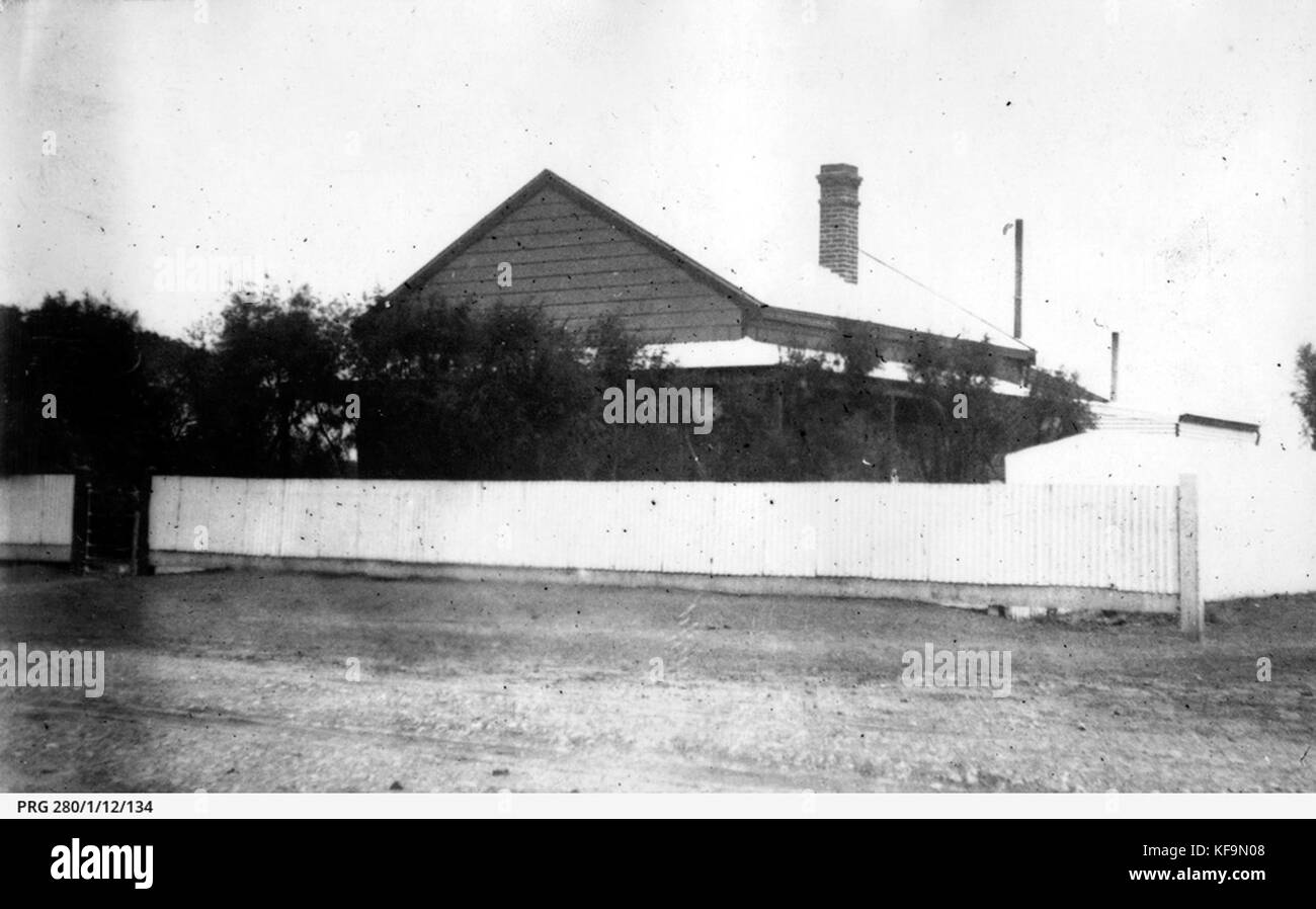 Explosives magazine keeper's house, Dry Creek. State Library of South
