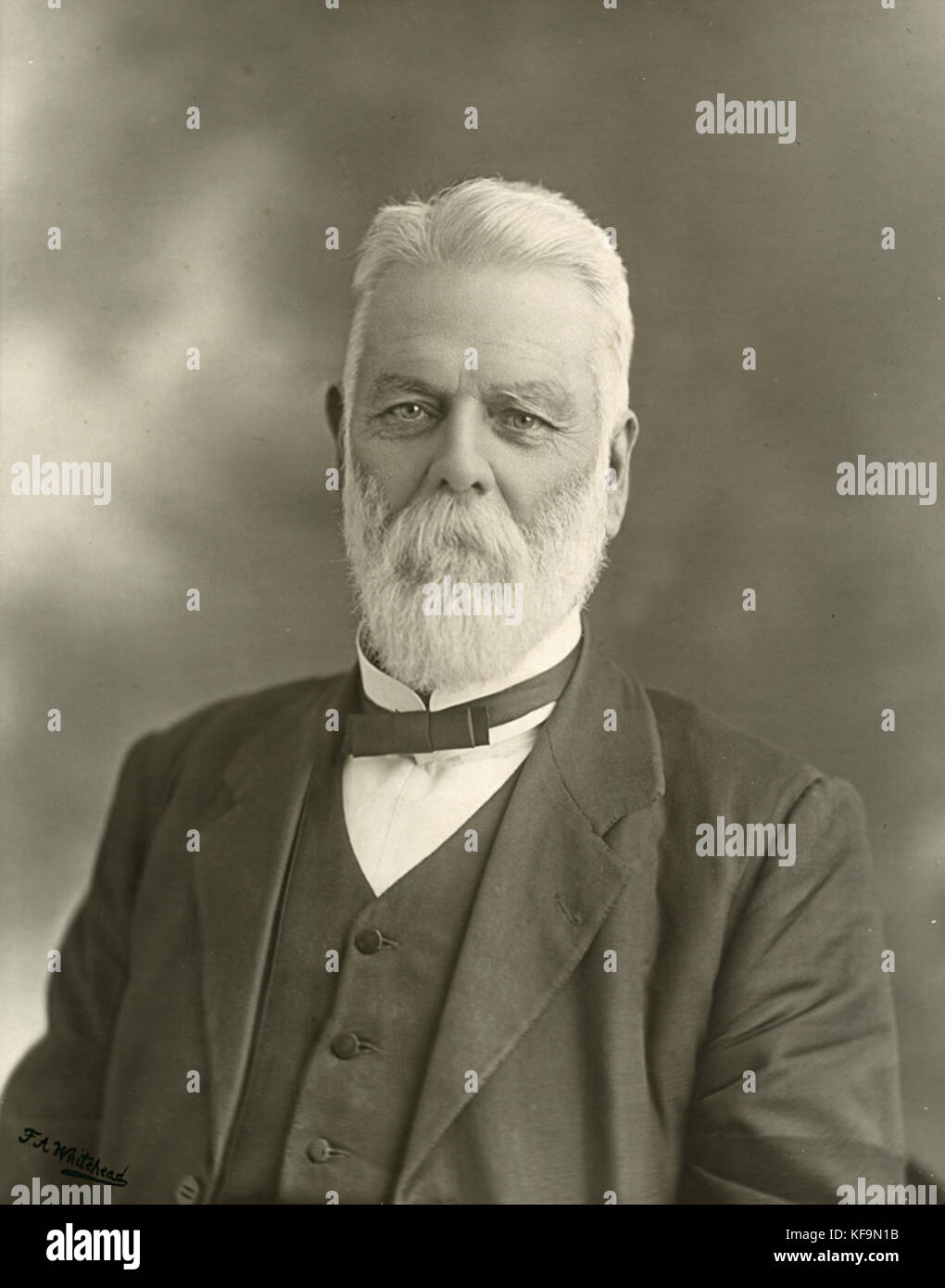 Alfred John Stevenson, 1903 Stock Photo