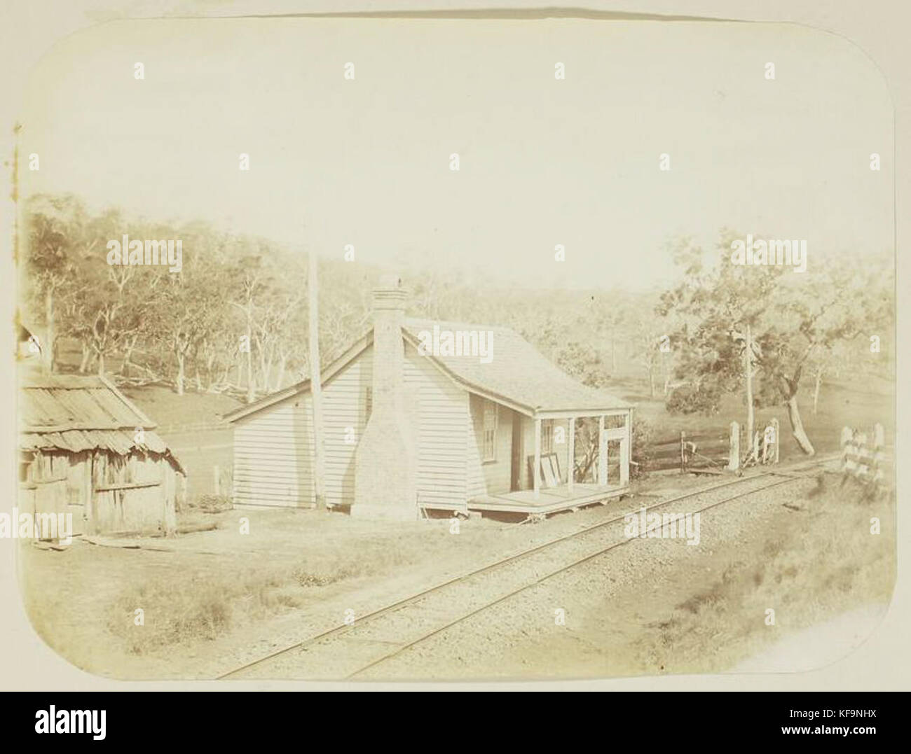 Cranley (formerly Bremmers Gate) on the railway line from Toowoomba to
