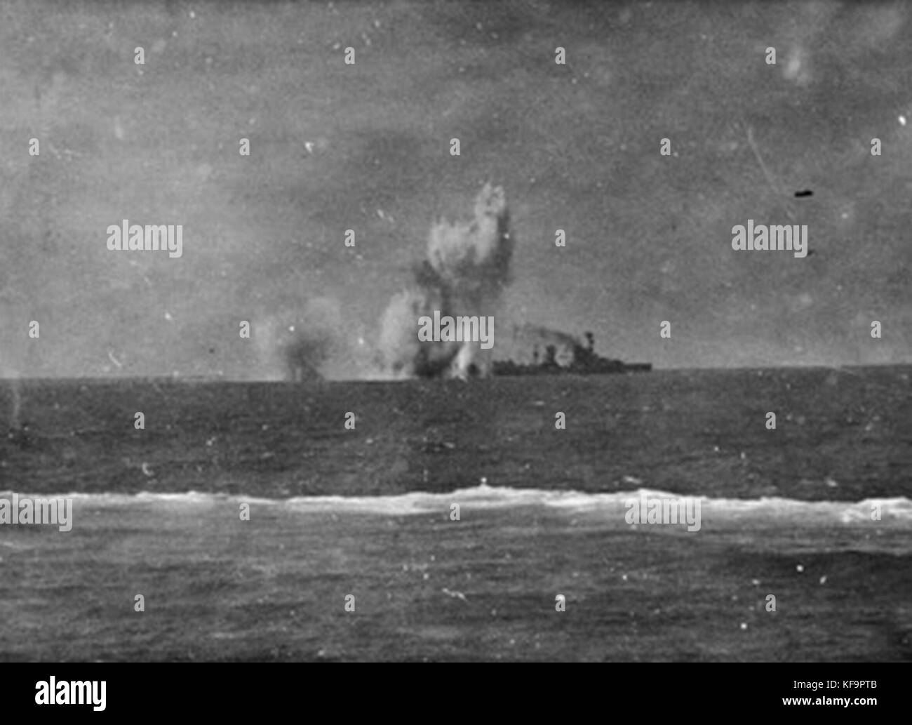 In February 1942, the Dutch cruiser Java was attacked by Japanese forces during World War II. The event was a significant naval battle in the Pacific theater, marking a key moment in the conflict. Stock Photo