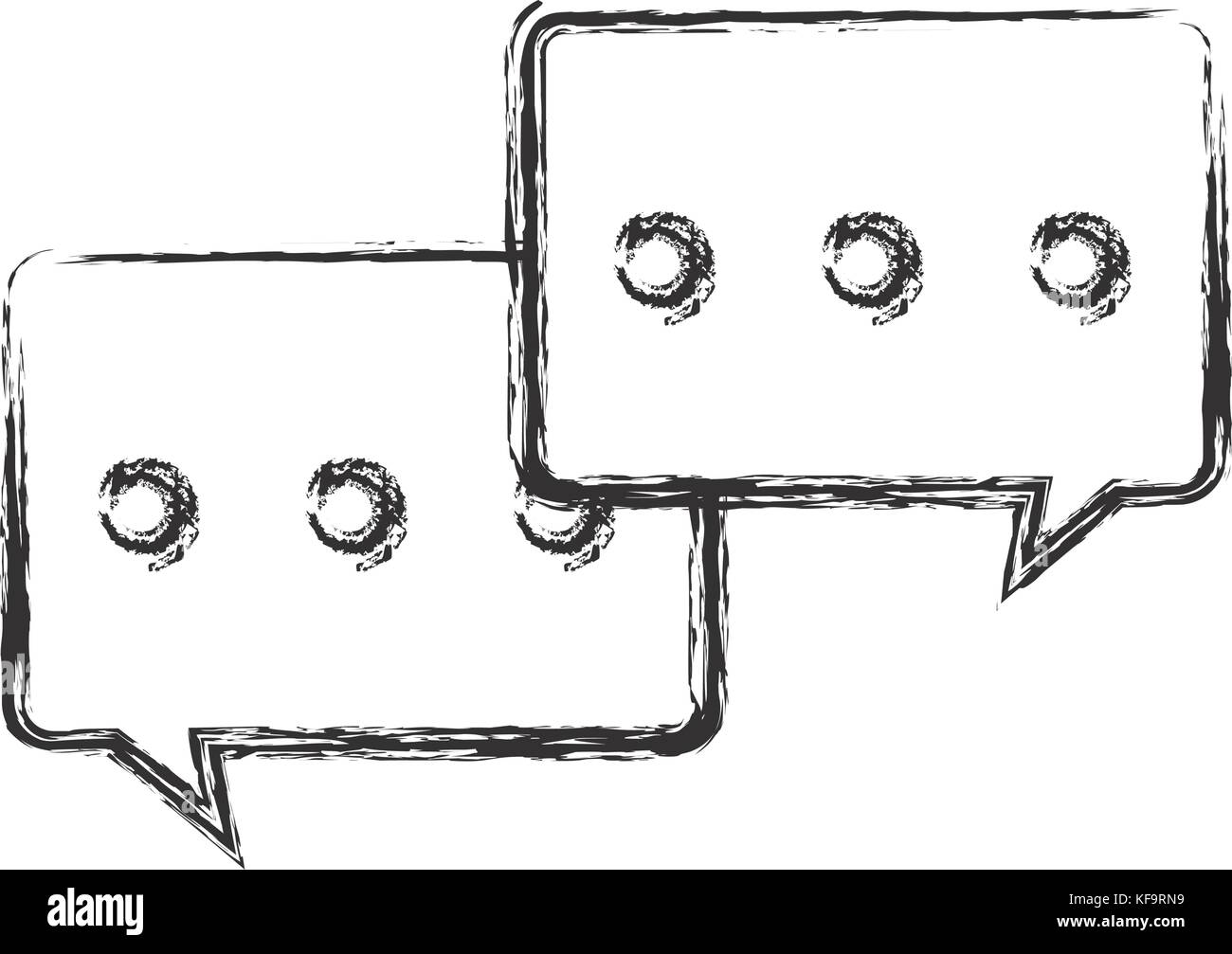 speech bubble icon over white background vector illustration Stock ...