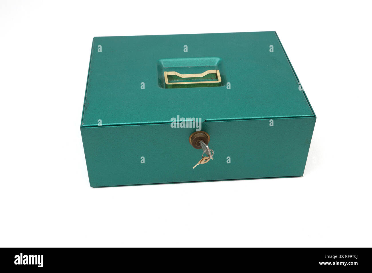 Safe Box And Key Stock Photo Alamy
