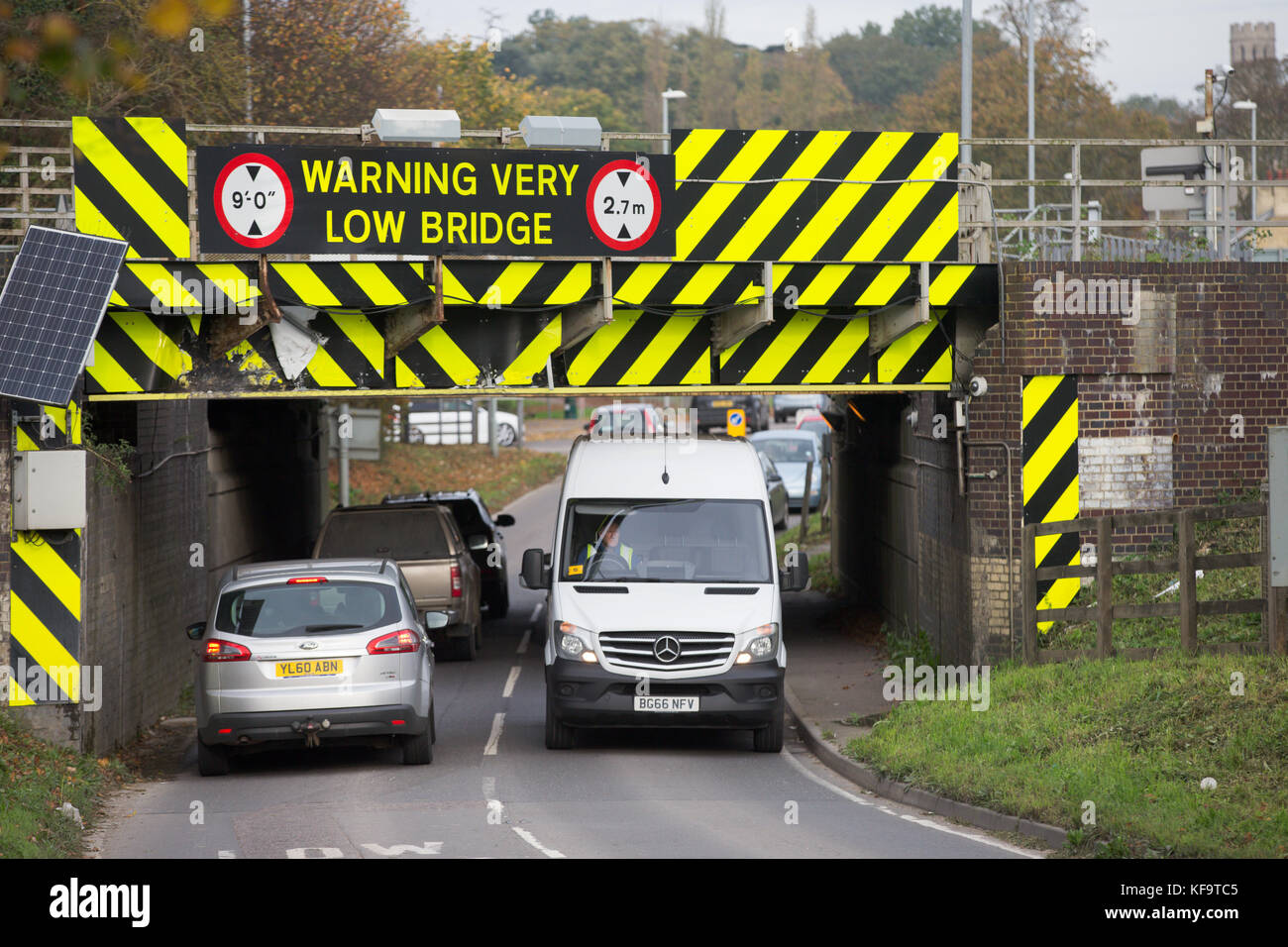 Stuntney the Stuntney Road bridge in Ely,Cambs,on October 26th which has today ...