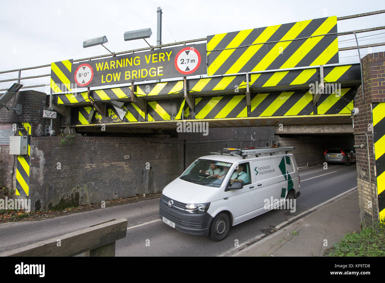 Stuntney the Stuntney Road bridge in Ely,Cambs,on October 26th which has today ...