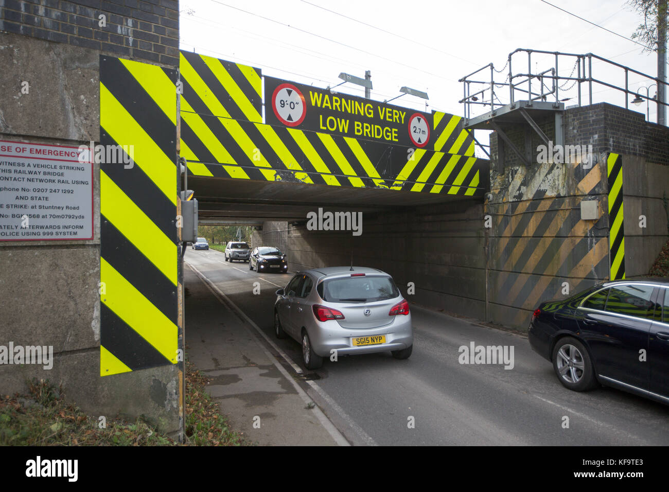 Stuntney the Stuntney Road bridge in Ely,Cambs,on October 26th which has today ...