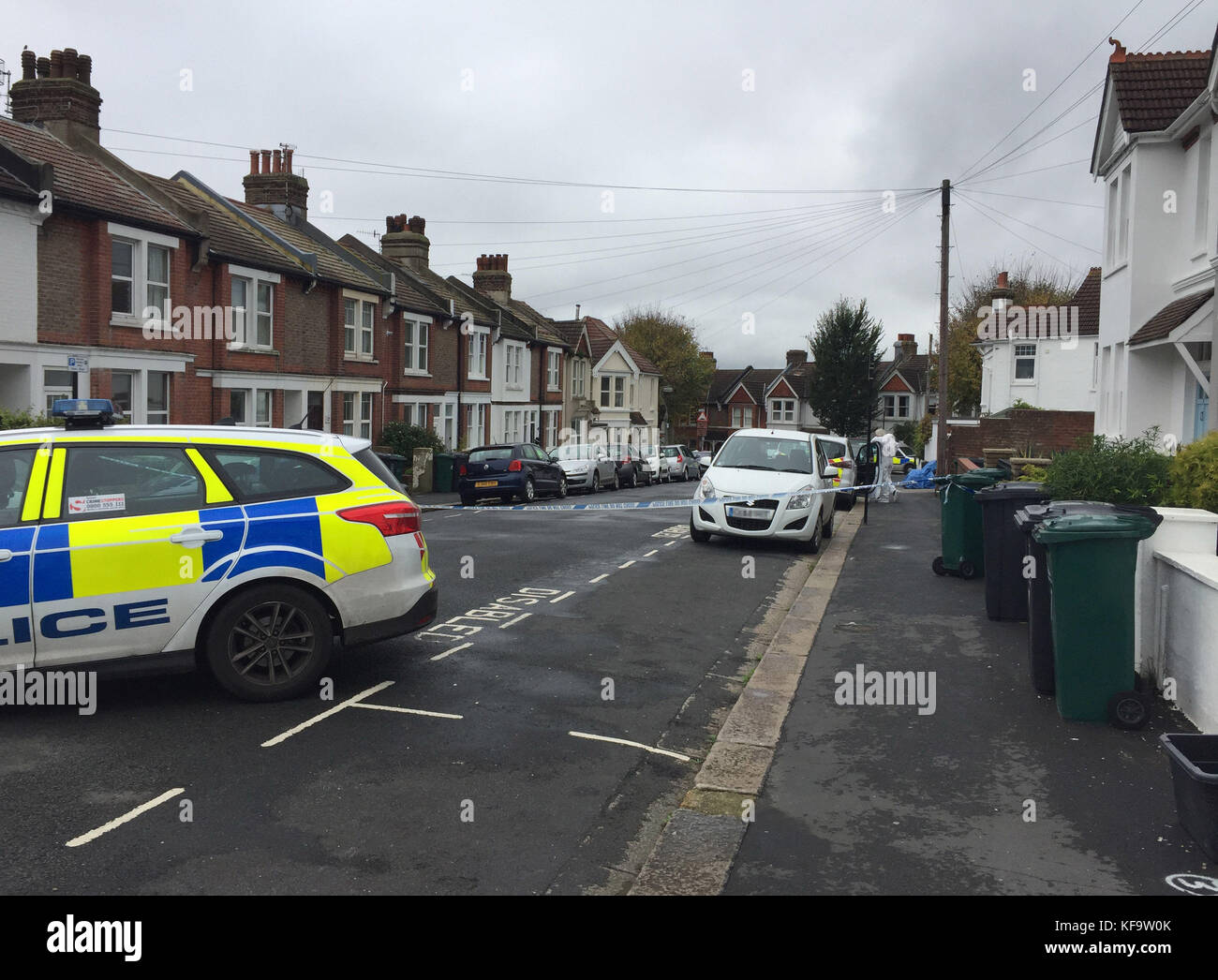 EDITORS NOTE NUMBER PLATES PIXELATED BY PA PICTURE DESK A police