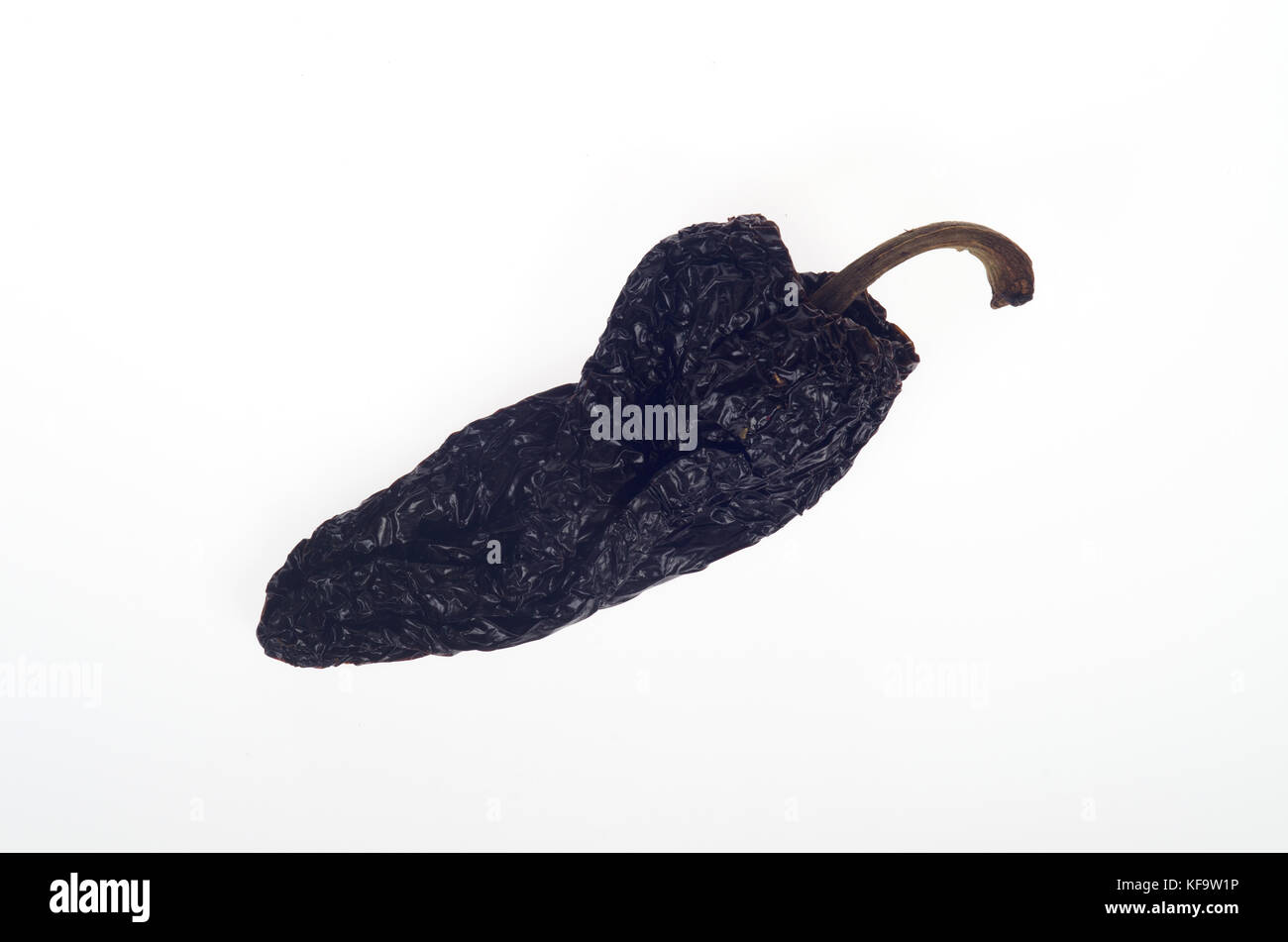 Dried ancho chili pepper Stock Photo Alamy