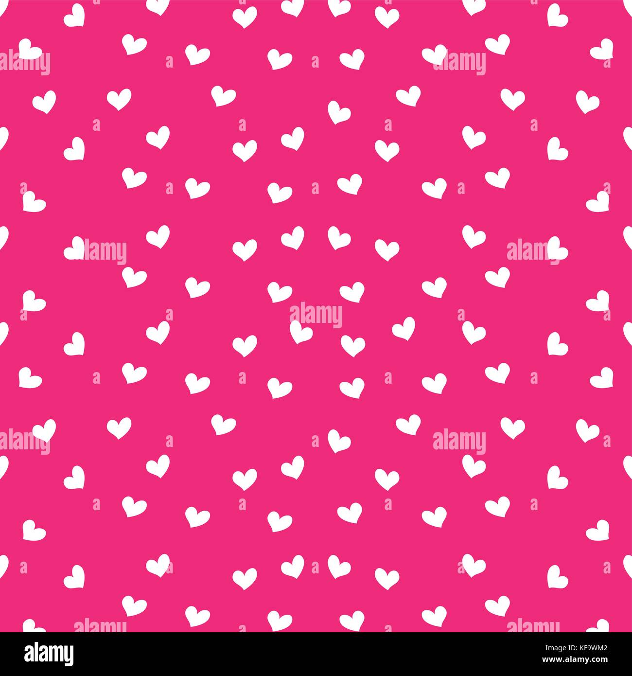 beautiful seamless romantic pattern with hearts vector illustration ...