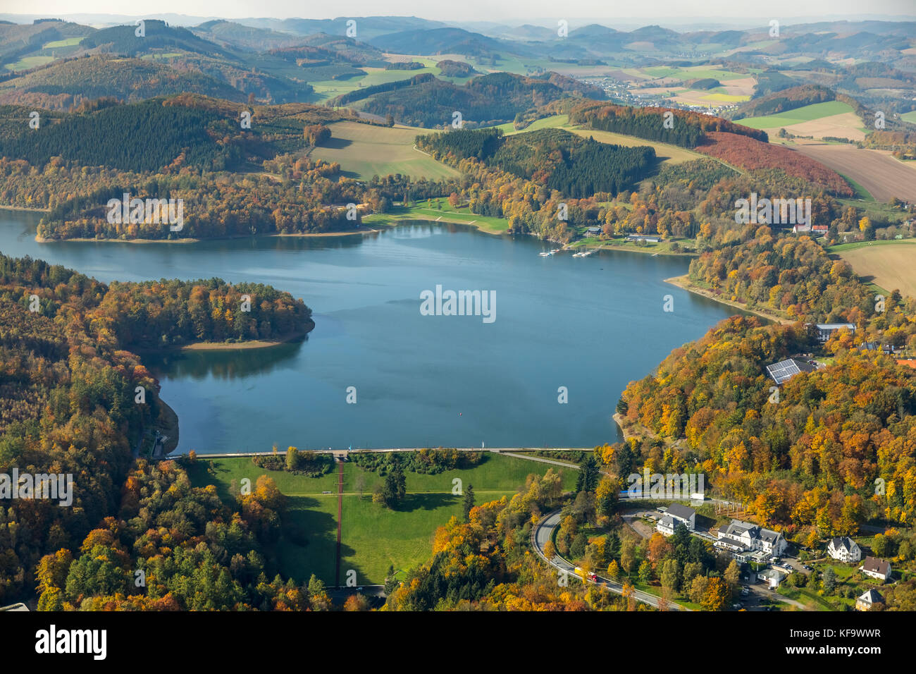 Dam Hennesee Hennesee, Meschede, Golden October