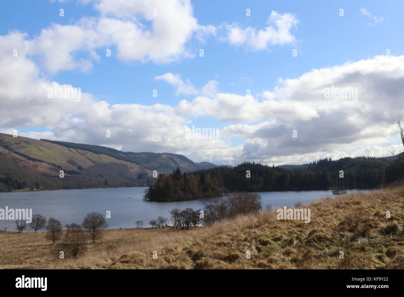 Kin Loch Ard Loch Ard, Aberfoyle, Kinlochard, Scotland, Highlands Stock Photo - Alamy