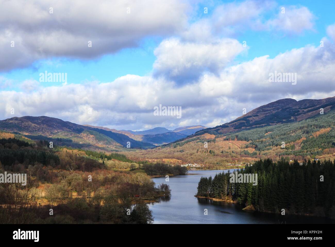 Kin Loch Ard Loch Ard, Aberfoyle, Kinlochard, Scotland, Highlands Stock Photo - Alamy