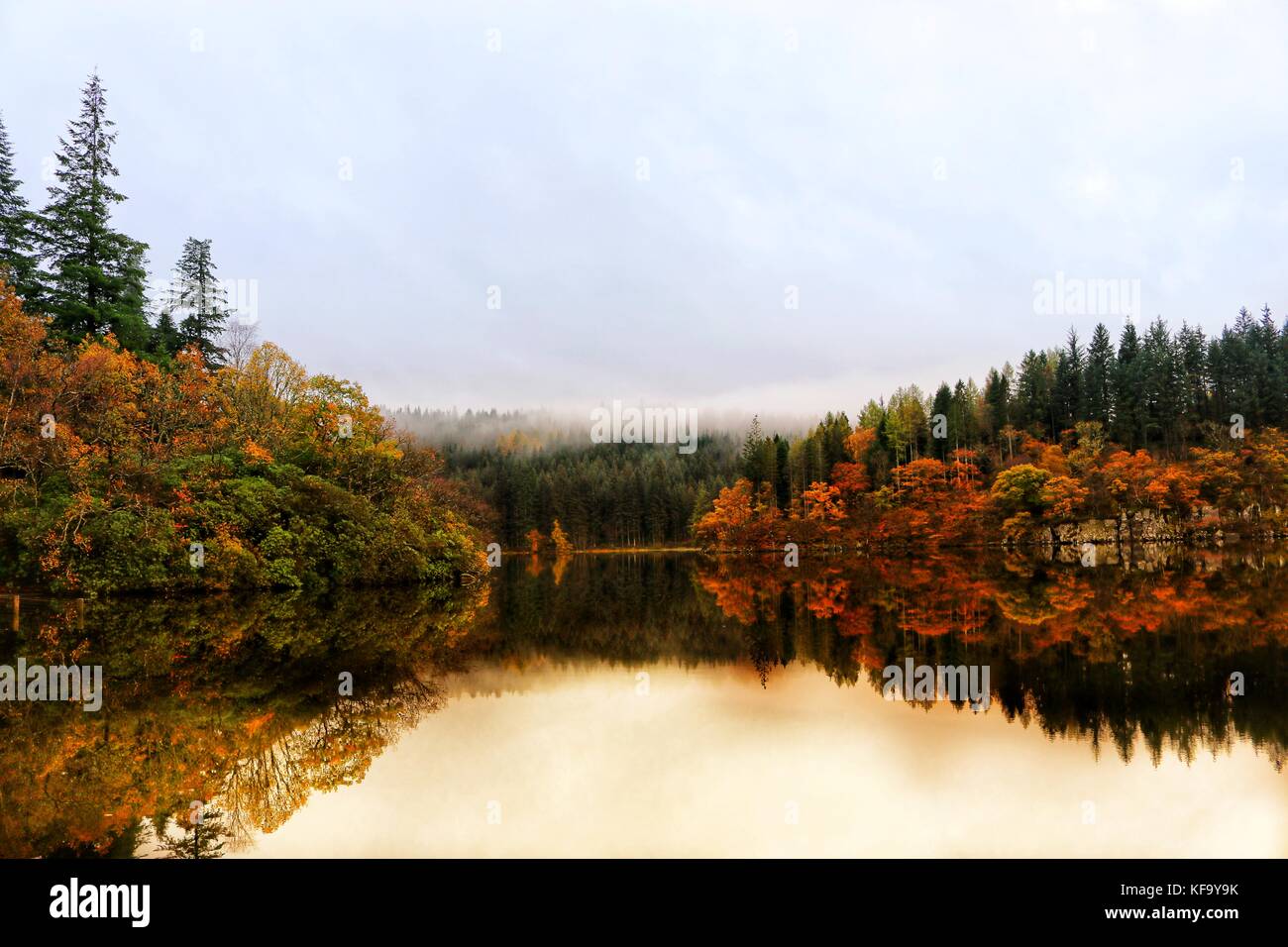 Kin Loch Ard Scotland loch ard hi-res stock photography and images - Alamy
