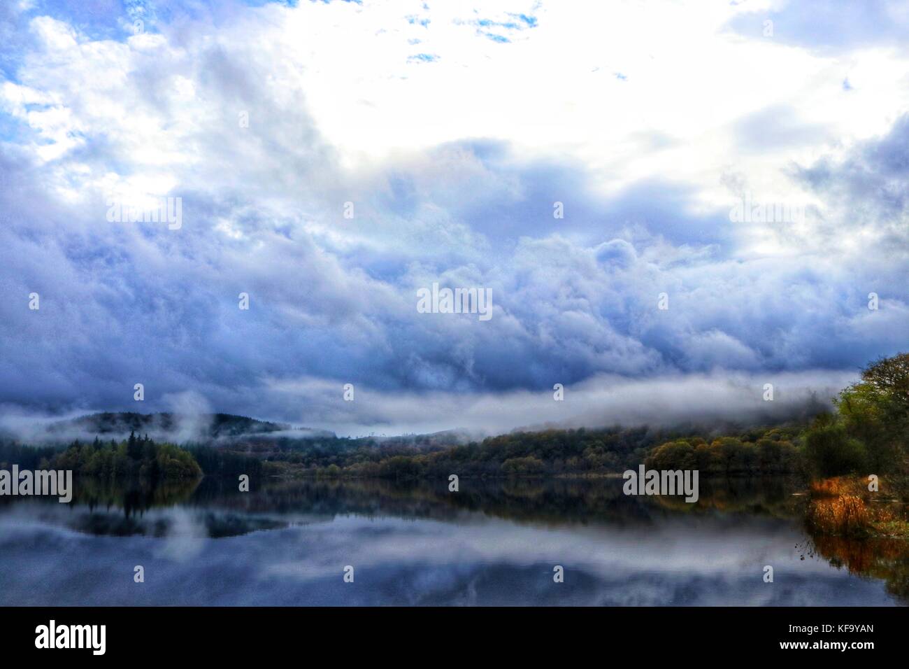 Kin Loch Ard Loch ard scotland summer hi-res stock photography and images - Alamy