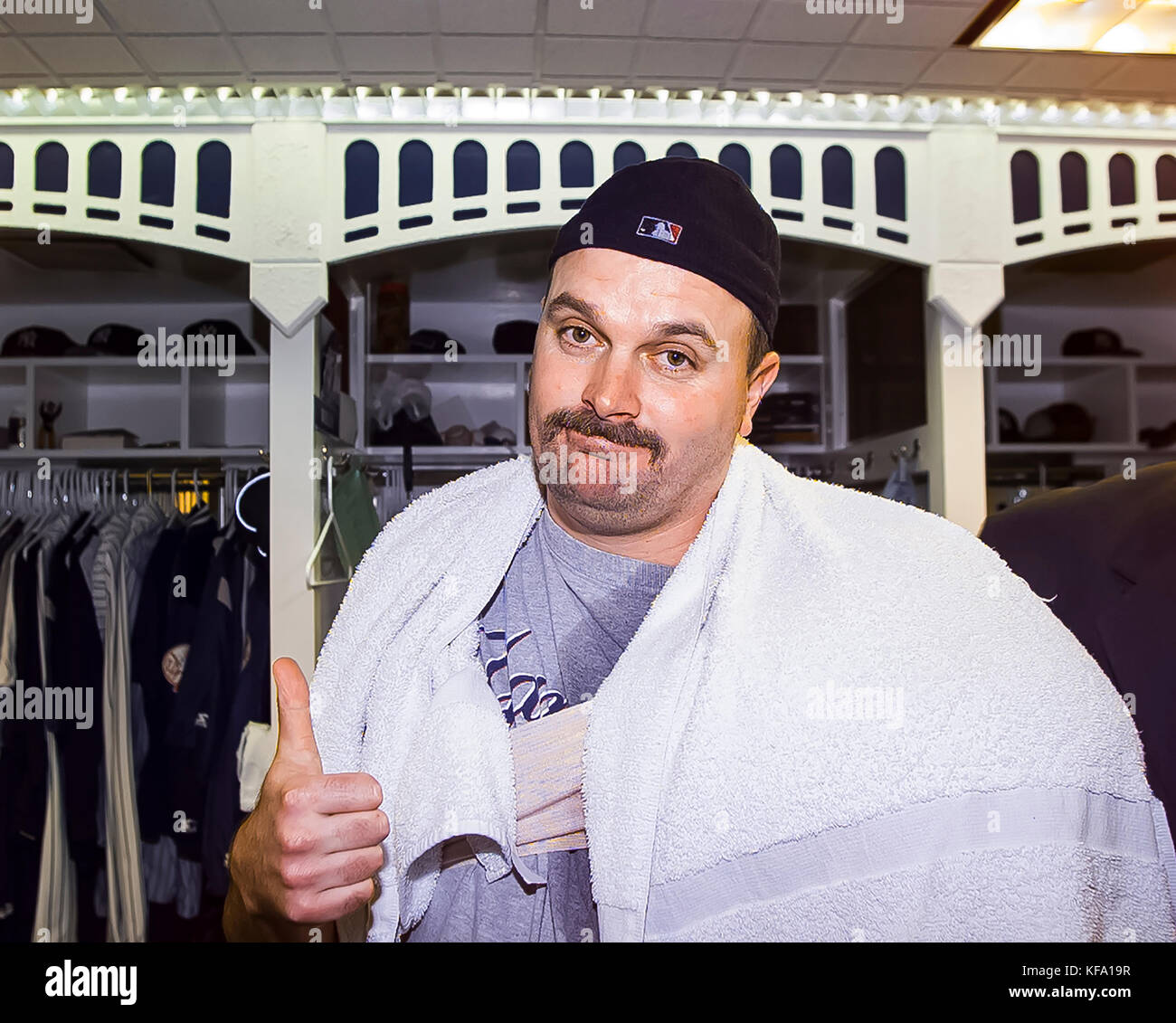 Yankees clubhouse hi-res stock photography and images - Alamy