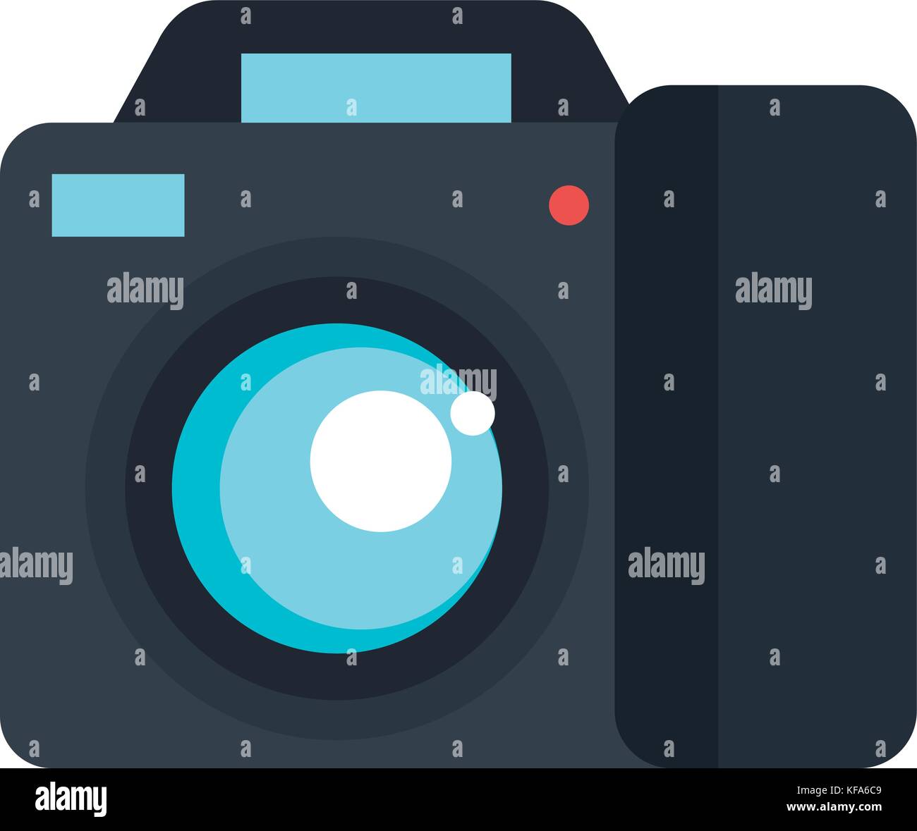 camera photographic isolated icon vector illustration design Stock ...