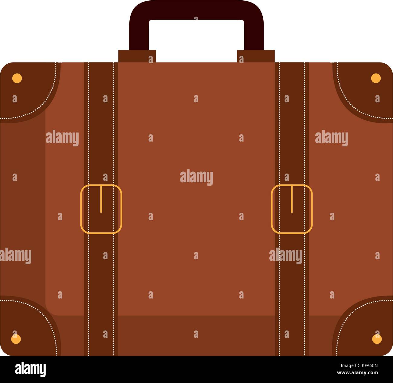 suitcase travel isolated icon vector illustration design Stock Vector ...