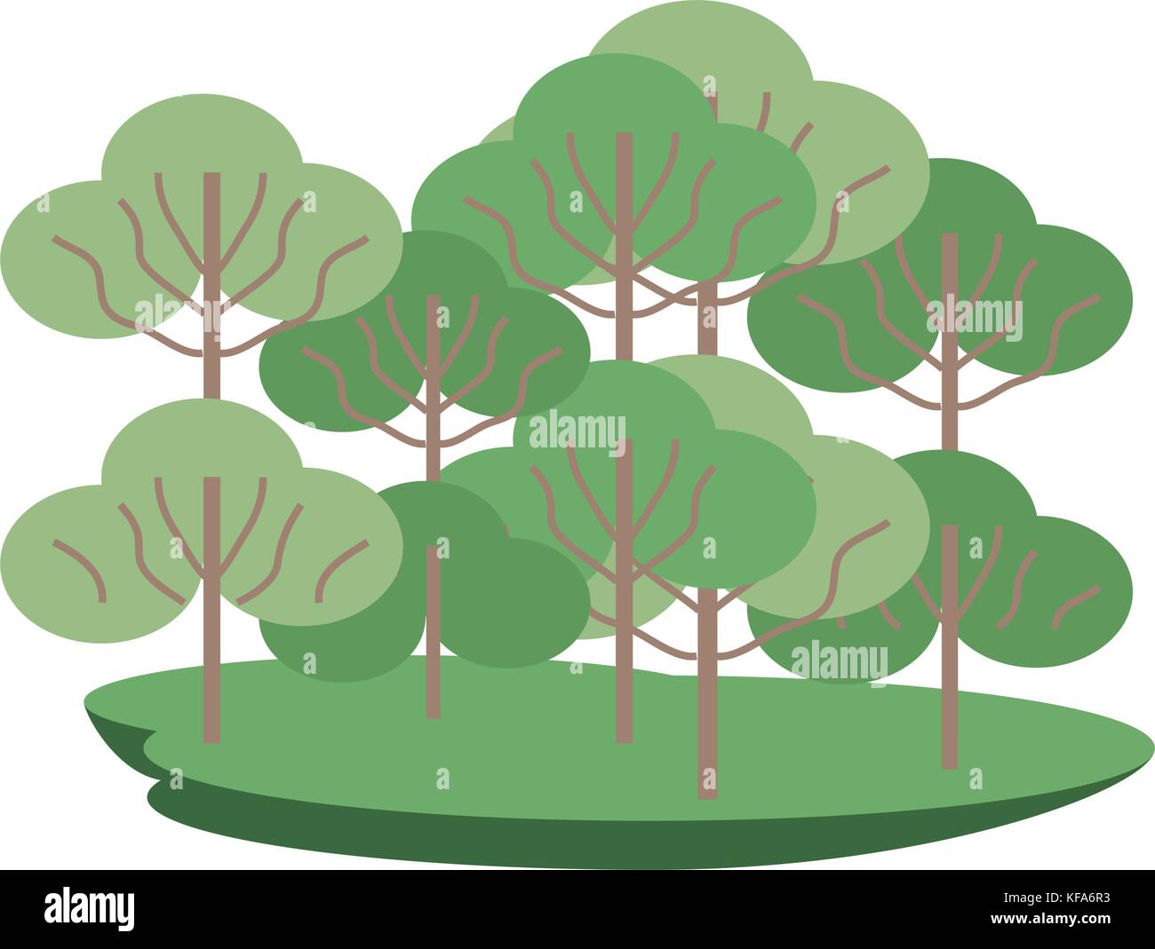 trees icon image Stock Vector Image & Art - Alamy