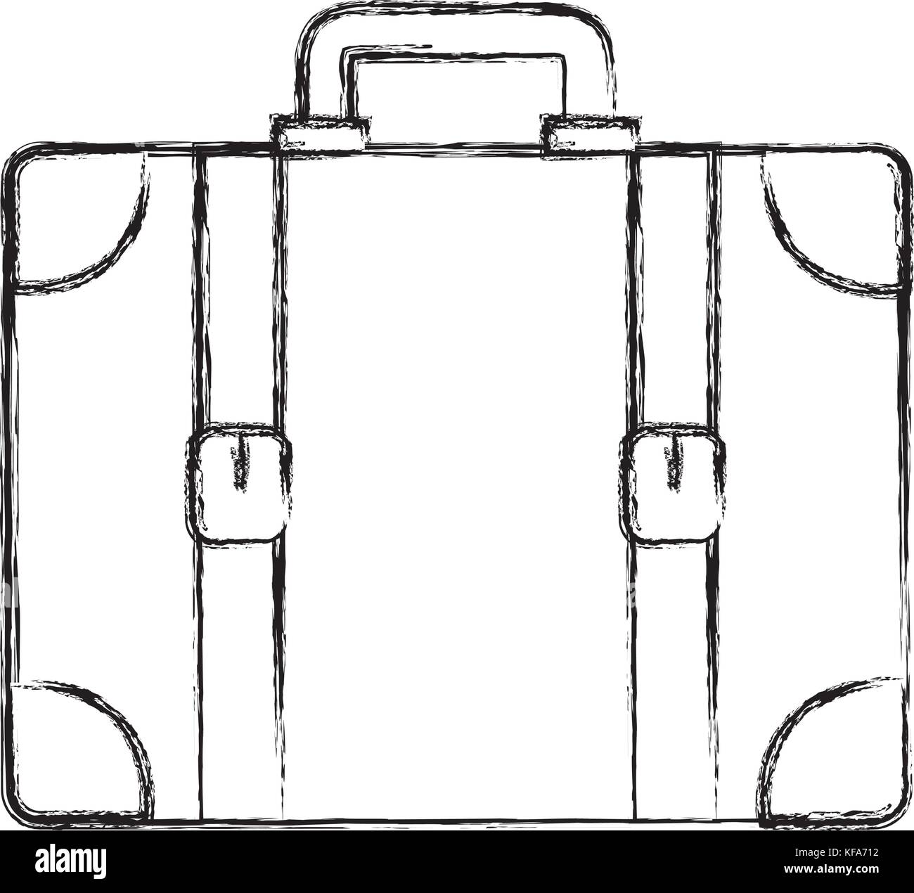 suitcase travel isolated icon vector illustration design Stock Vector ...