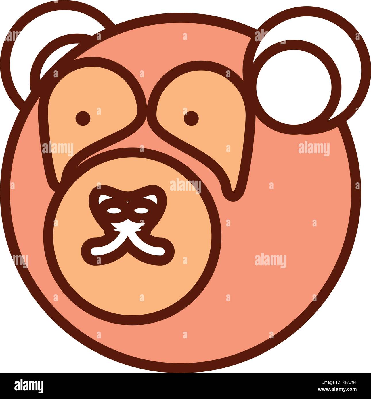 cartoon bear icon Stock Vector Image & Art - Alamy