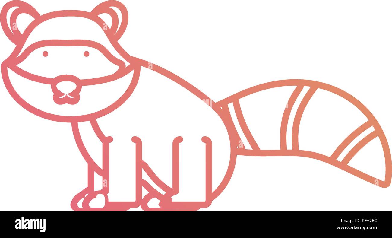 cartoon raccon icon Stock Vector Image & Art - Alamy