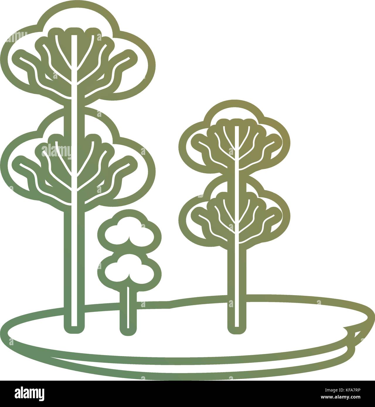 trees icon image Stock Vector Image & Art - Alamy