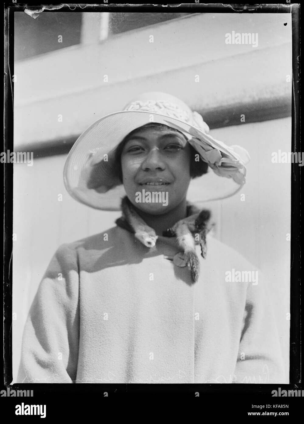 Princess Elisiva Fusipala Tauki'onetuku of Tonga during visit to New South Wales, ca. 1926 Stock Photo