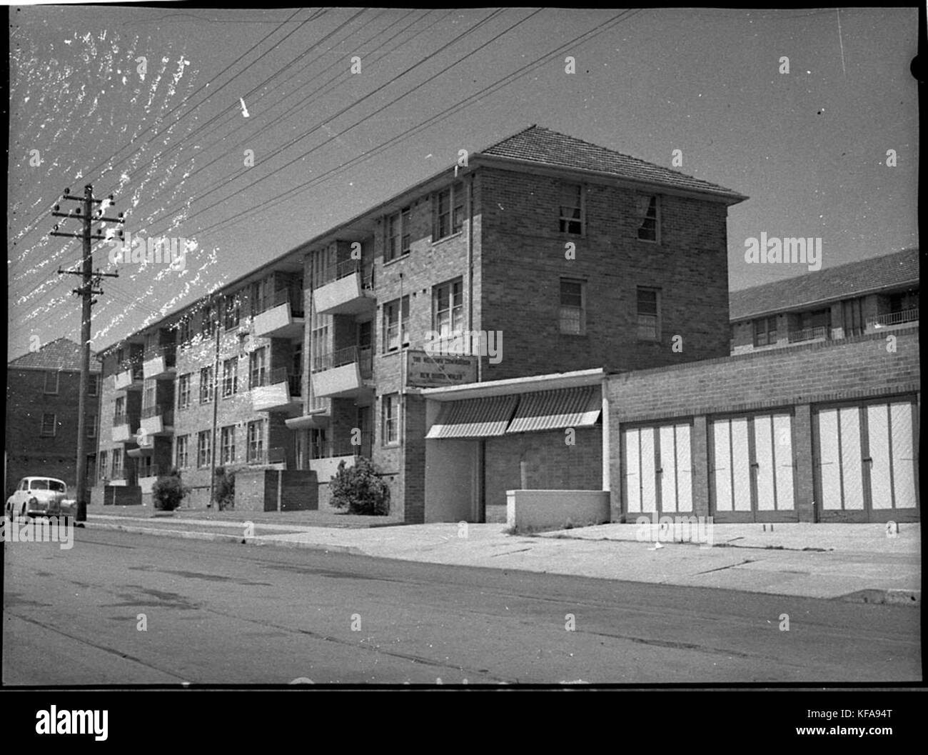 33454 Housing Commission flats Darby Street Parkway Avenue Stock Photo