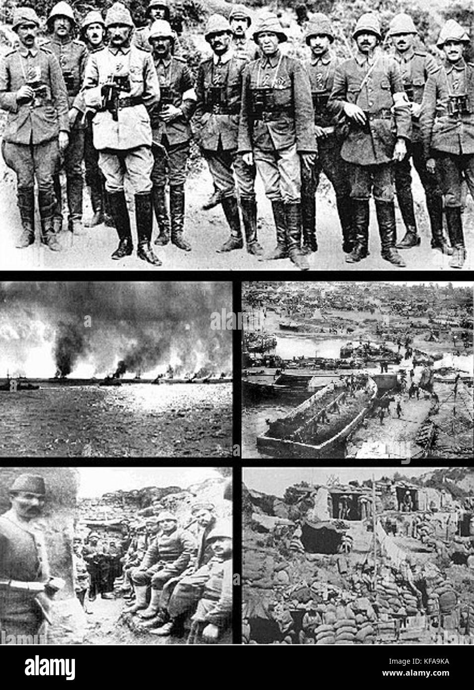 G.C. 18 March 1915 Gallipoli Campaign Article Stock Photo
